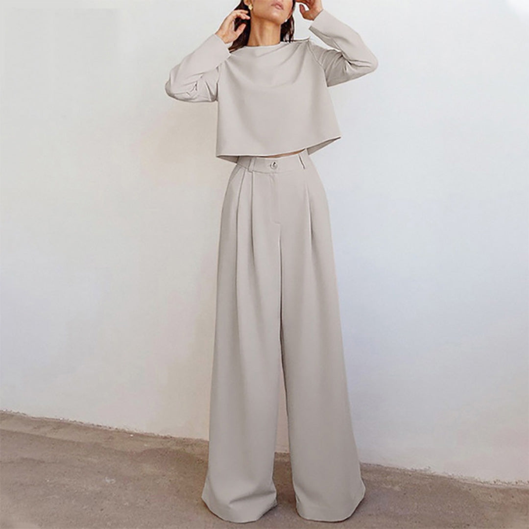 Luna | Relaxed Fit Two Piece Set - ginlerie 3