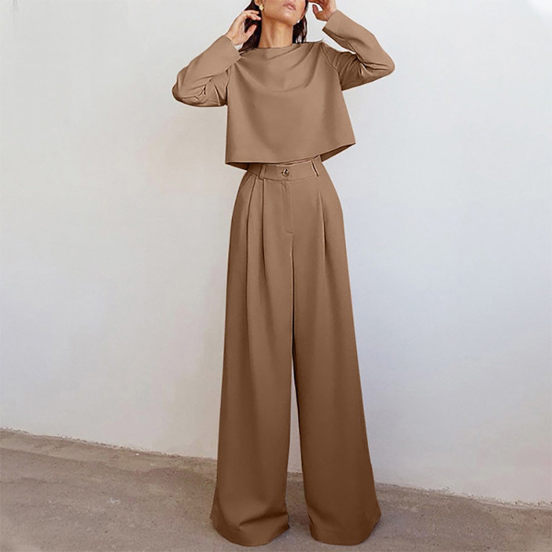 Luna | Relaxed Fit Two Piece Set - ginlerie 6
