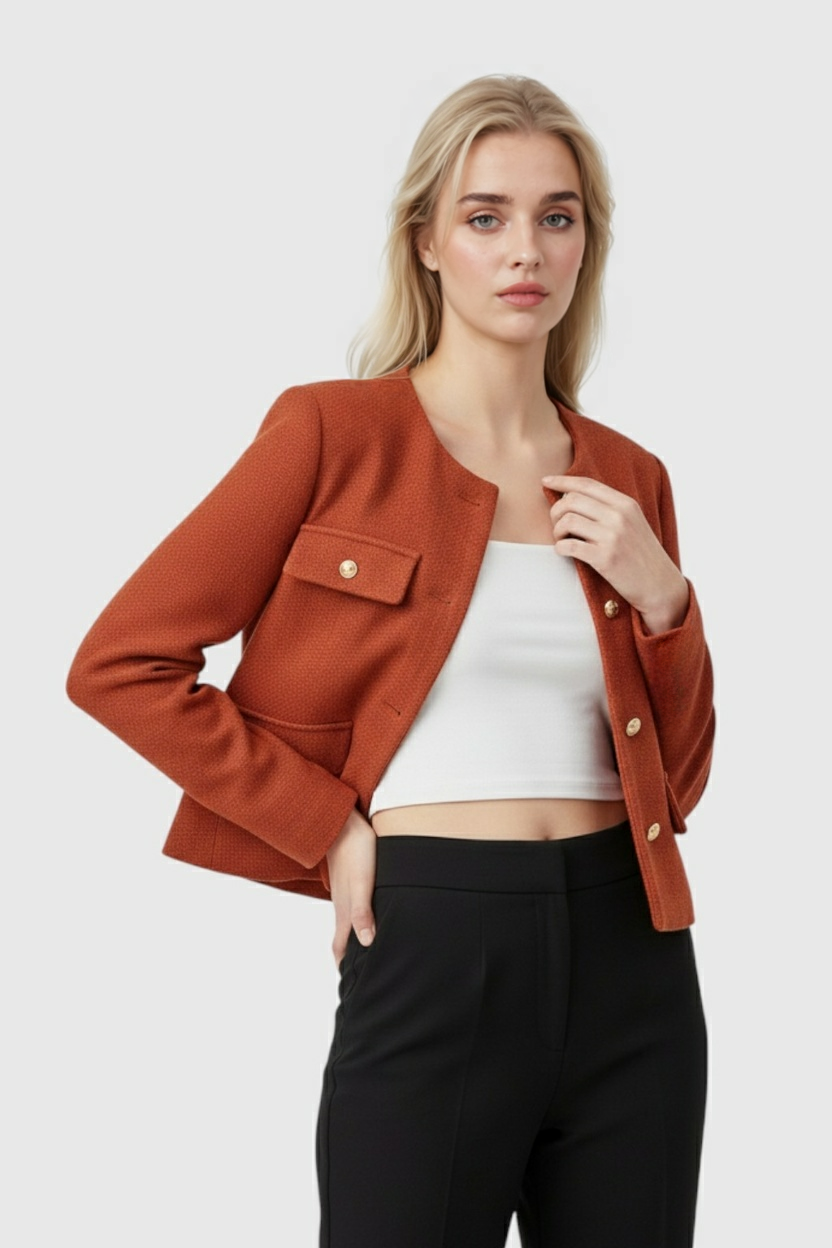 Luna | Short Winter Jacket - ginlerie 1