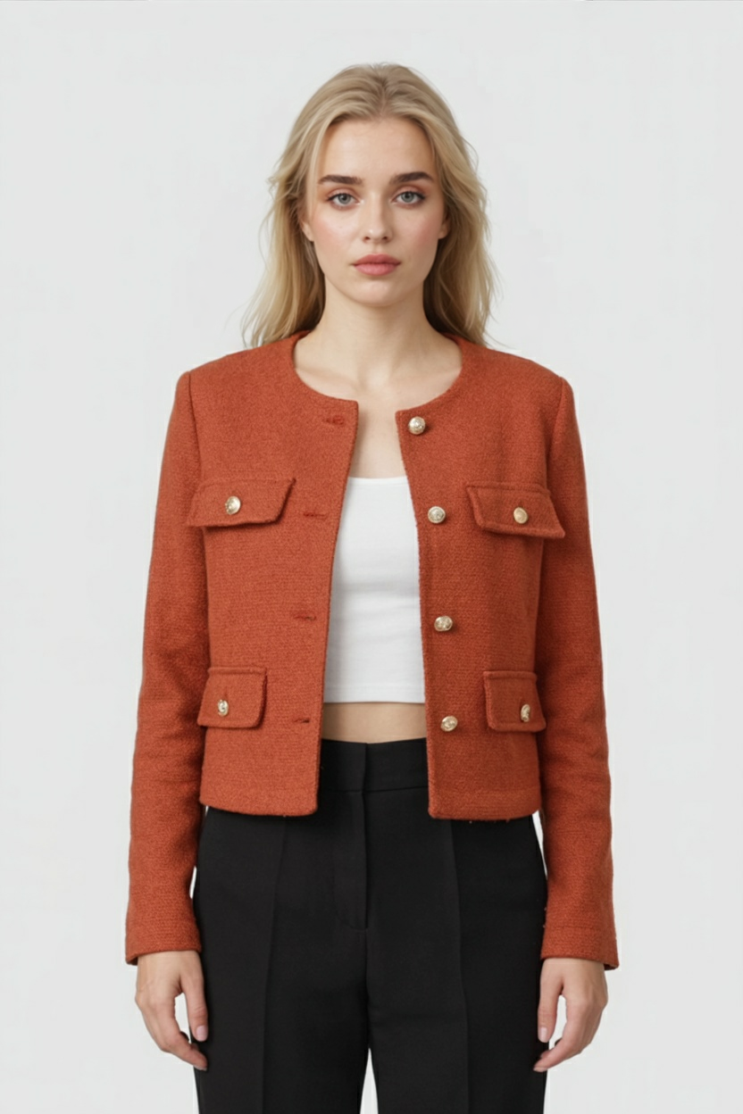 Luna | Short Winter Jacket - ginlerie 3