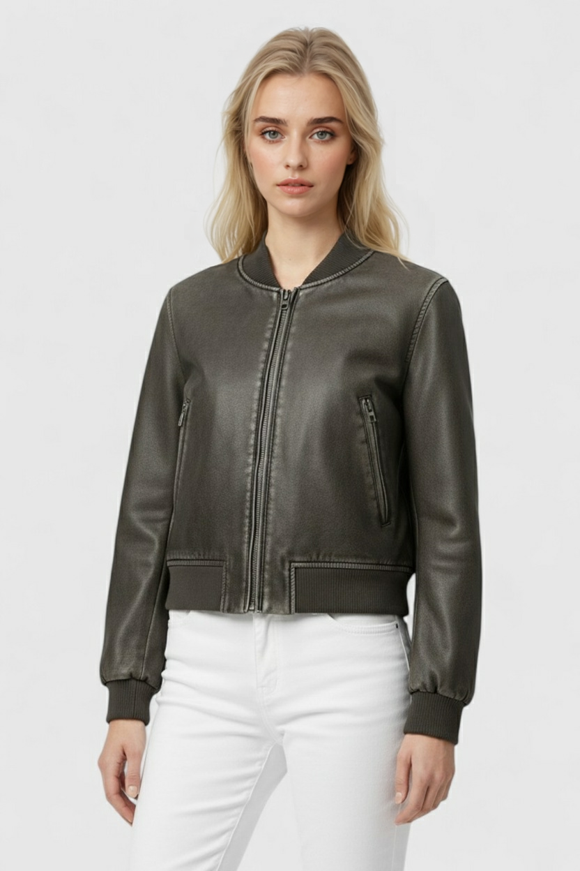 Luna | Vintage Bomber Jacket - ginlerie 1
