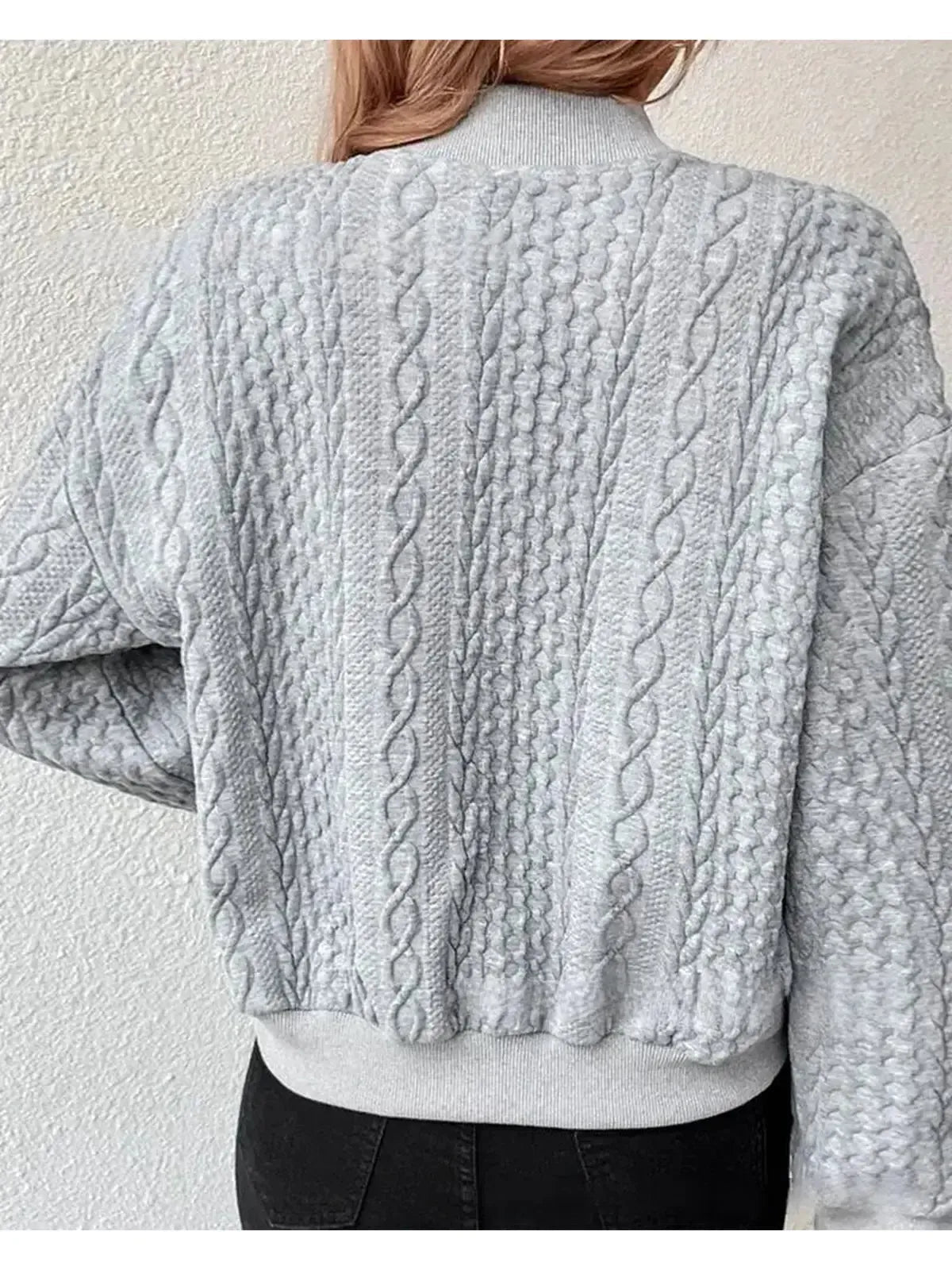 Luxurious Black Cardigan Sweater for Women – Long Knitted Cardigan for Effortless Style and Comfort 5