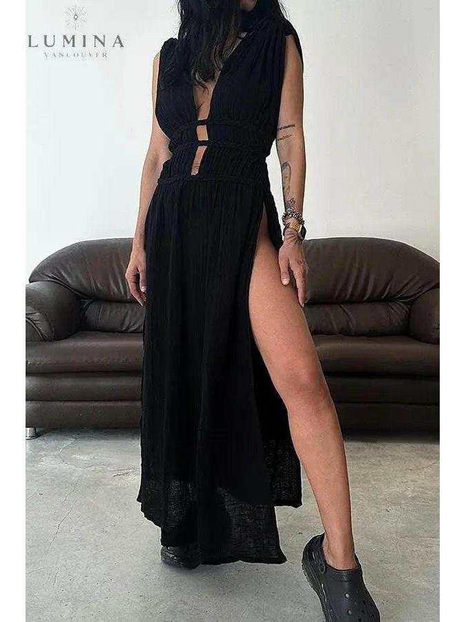 Marylou - Boho Maxi Dress