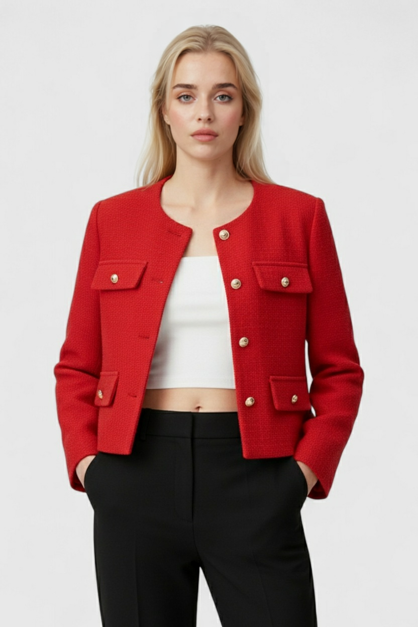 Maya | Chic Short Jacket - ginlerie 1