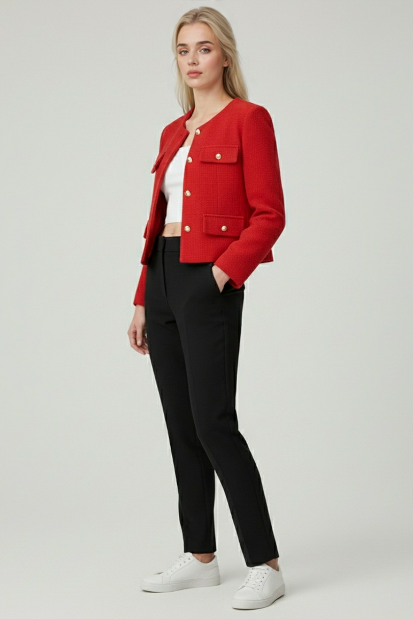Maya | Chic Short Jacket - ginlerie 2
