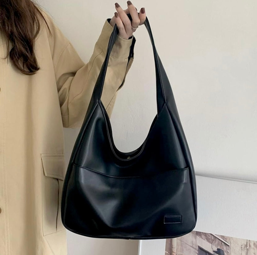 Maya | Chic Vegan Leather Shoulder Bag - ginlerie 5