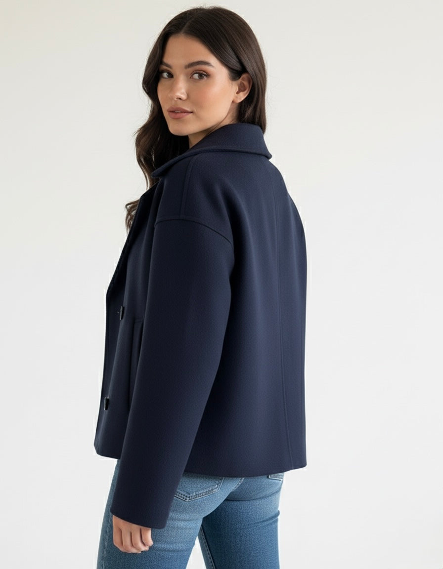 Maya | Double-Breasted Trench Coat - ginlerie 2