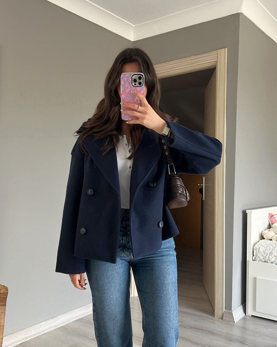 Maya | Double-Breasted Trench Coat - ginlerie 4