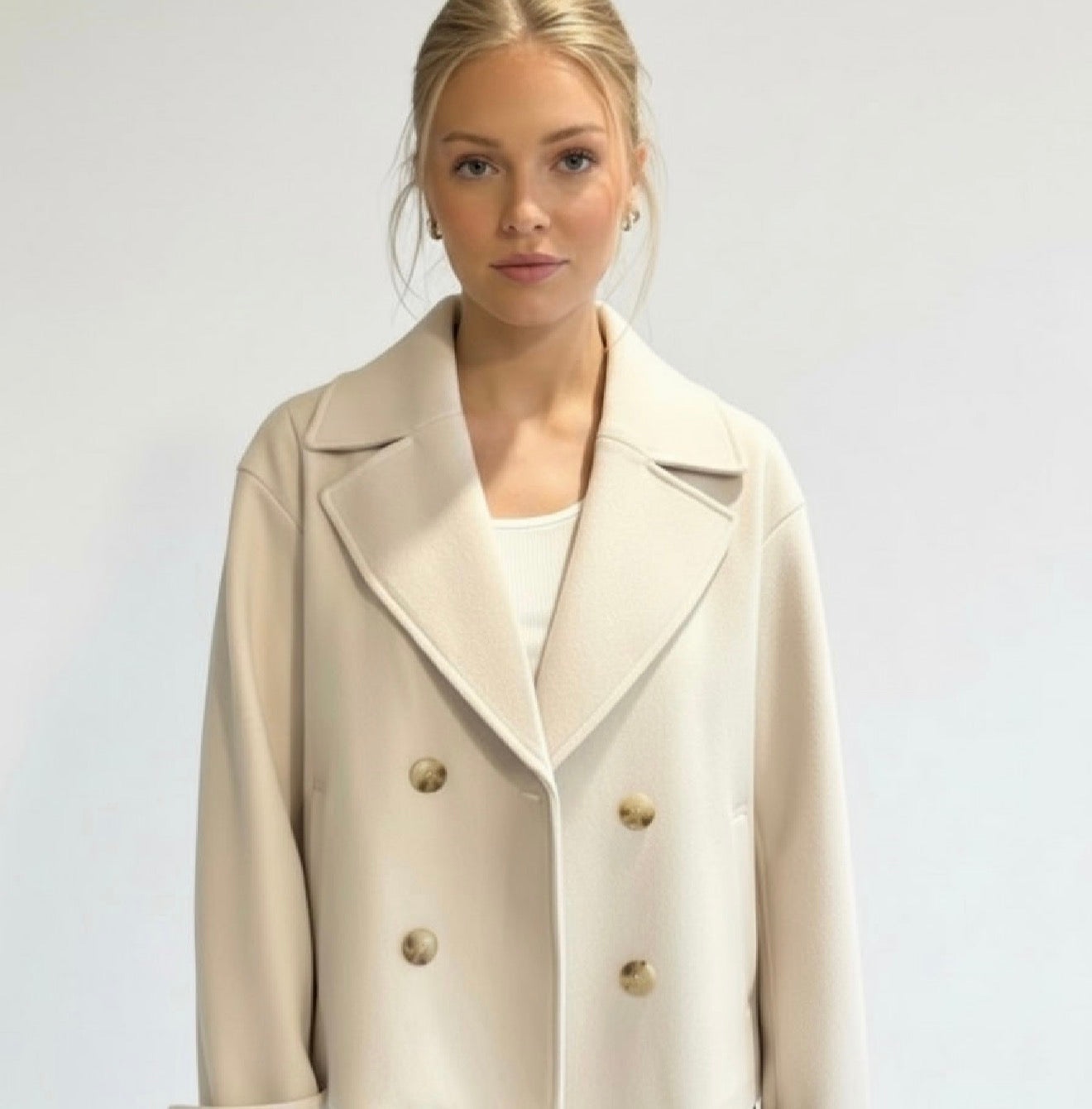 Maya | Double-Breasted Trench Coat - ginlerie 9