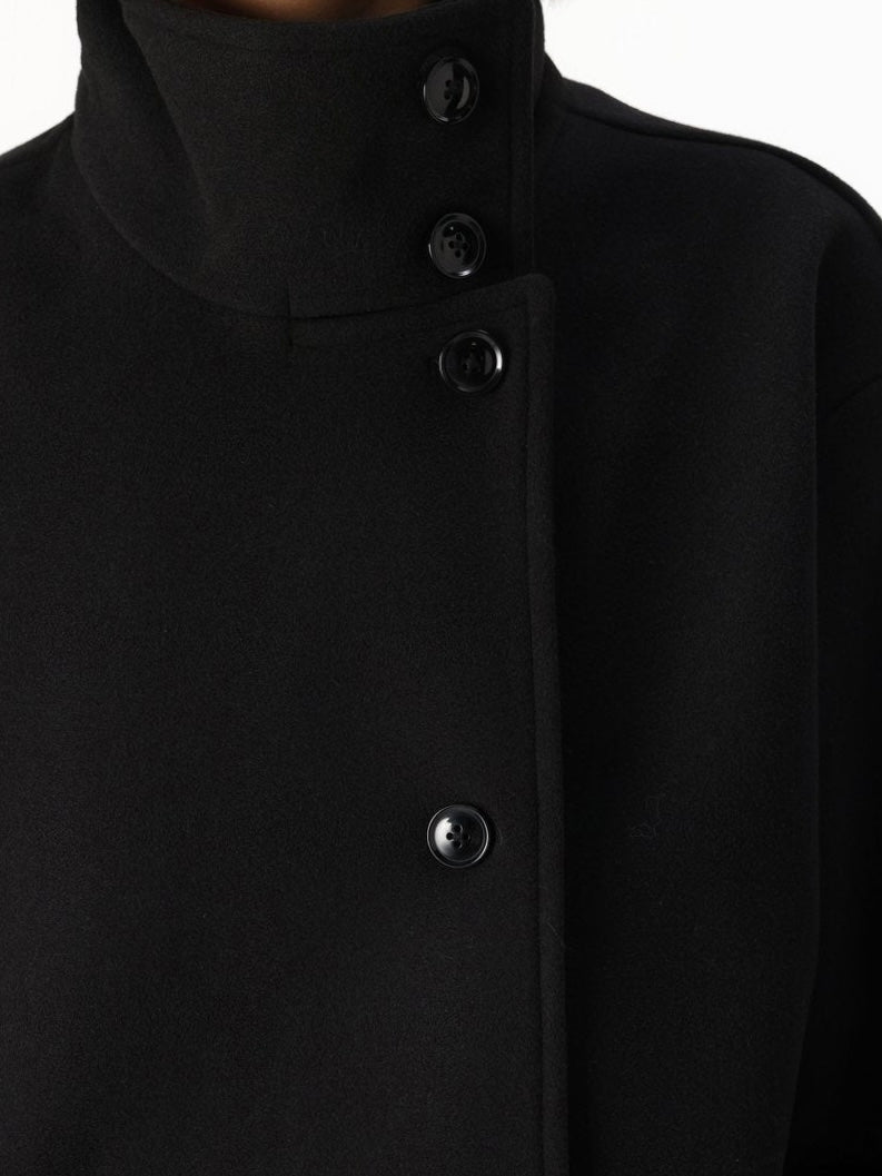 Maya | High-Neck Structured Jacket - ginlerie 7
