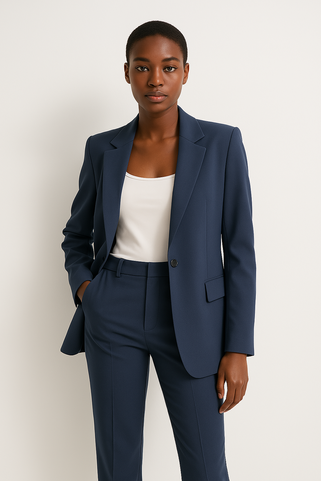 Nadia | Tailored Trouser Suit Set for Women - ginlerie 0