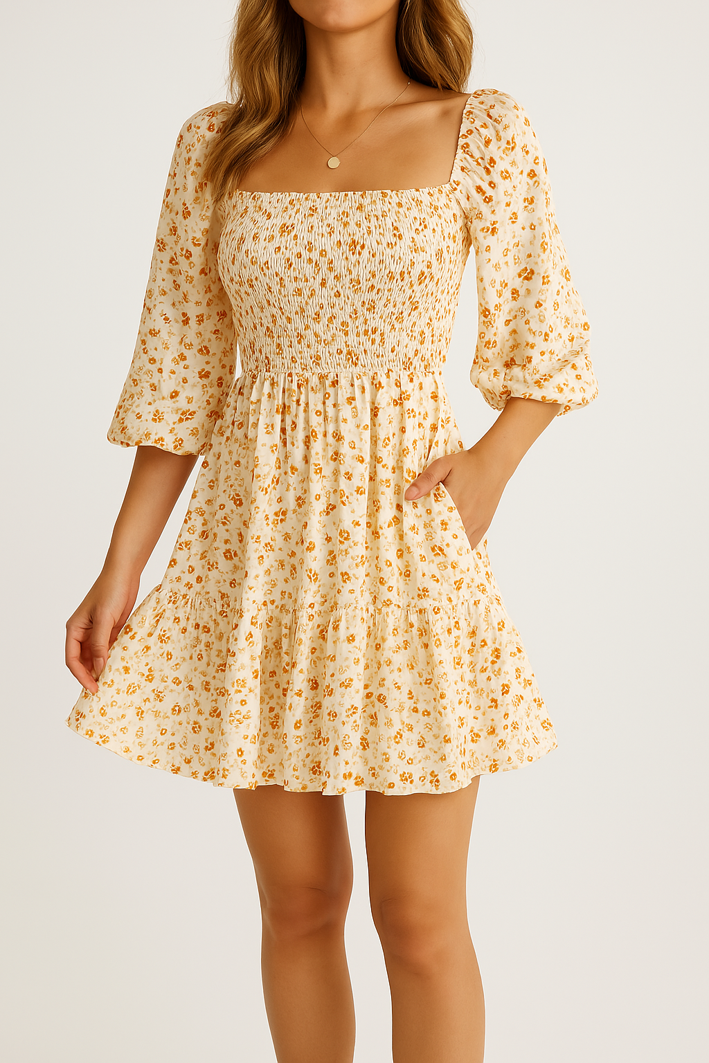 Nina | A-Line Summer Dress - ginlerie 0