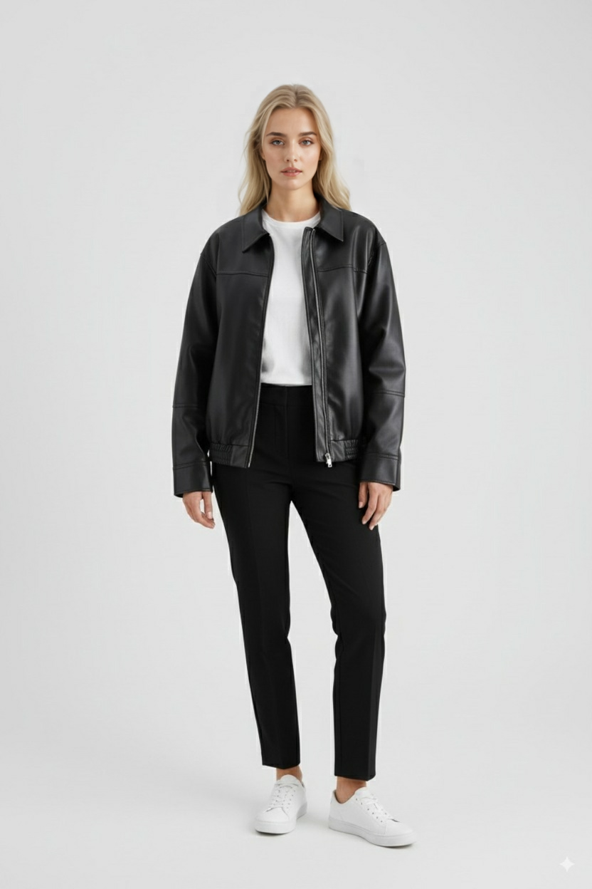 Nina | Aviator Jacket - ginlerie 5