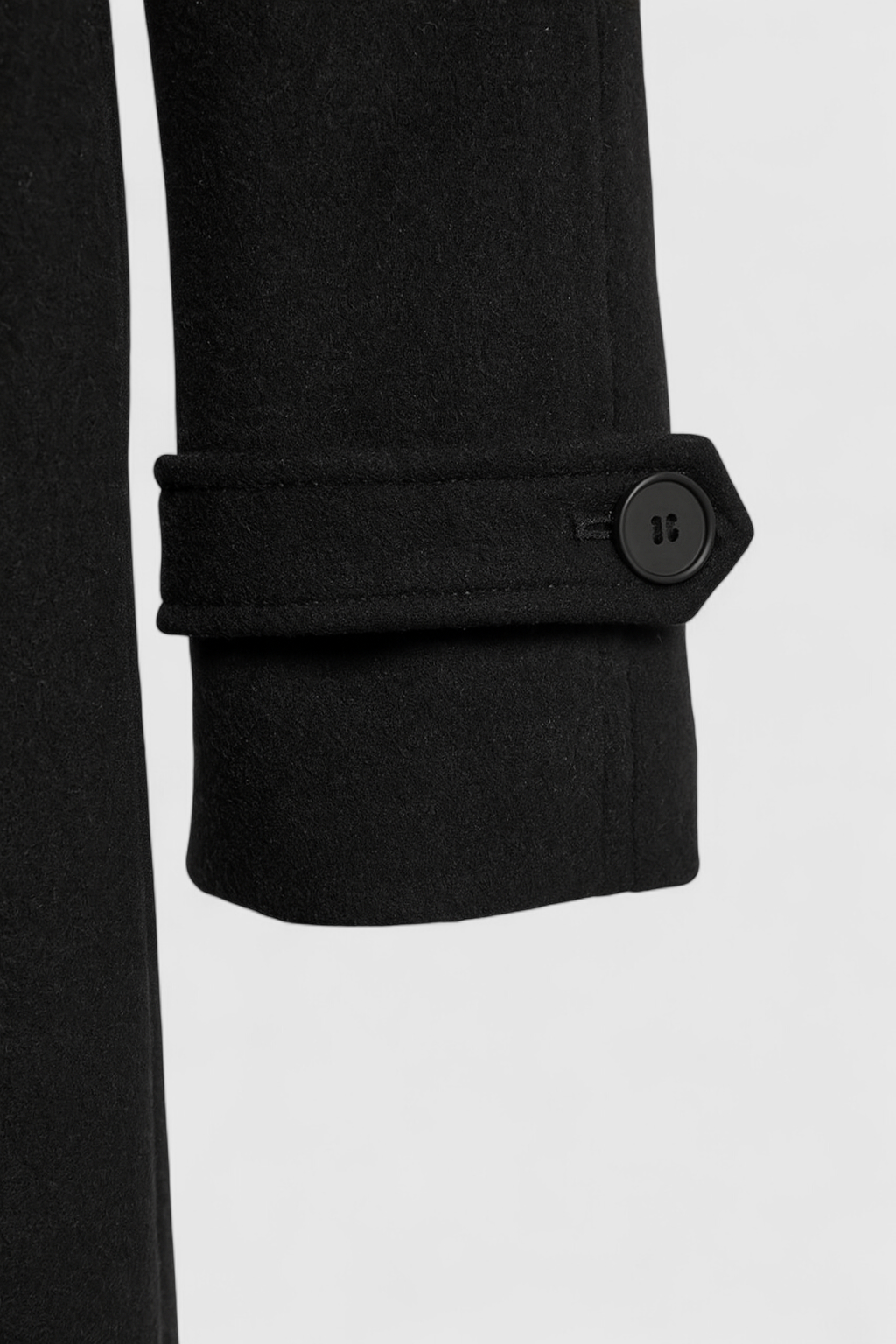 Nina | Belted Black Coat - ginlerie 6