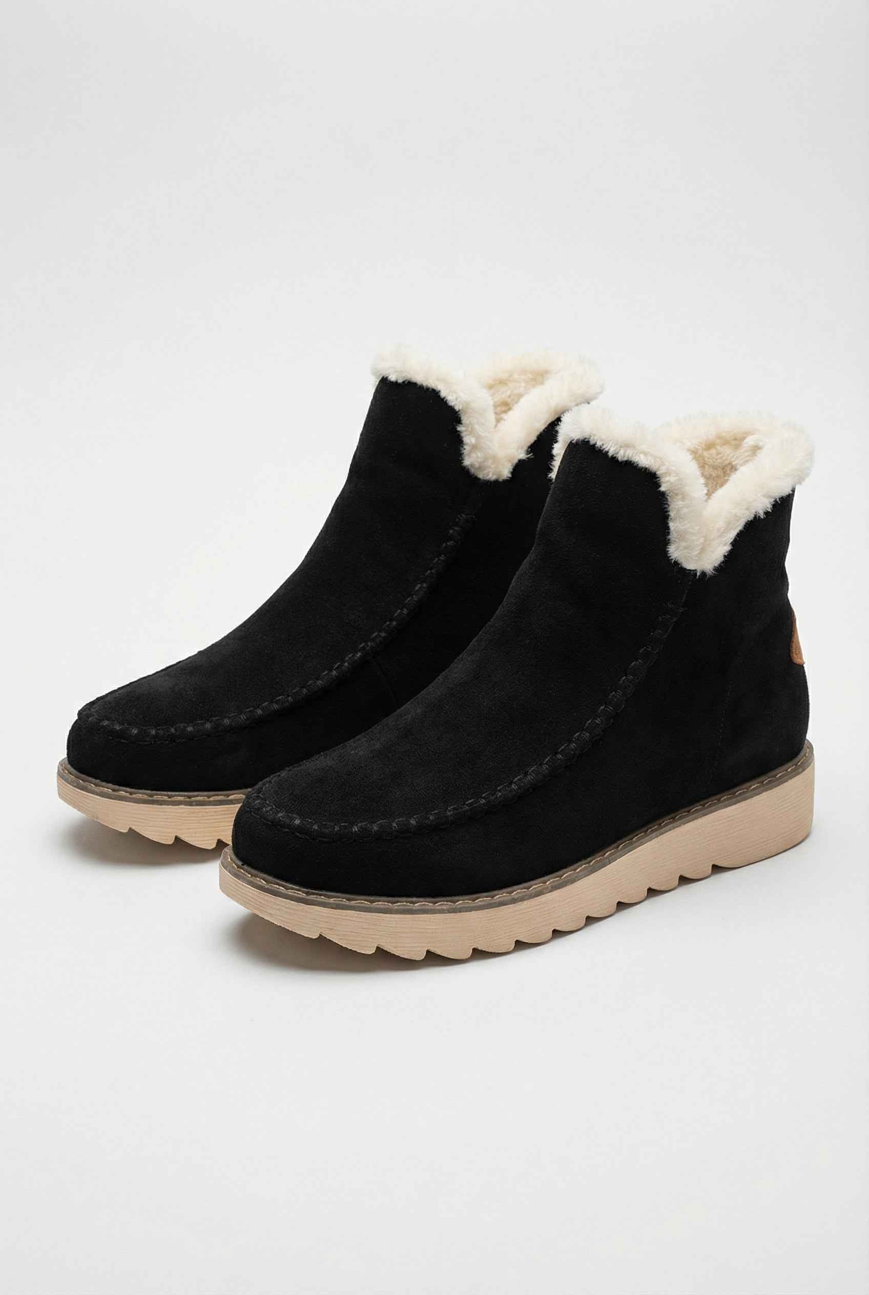 Nina | Black Ankle Boots - ginlerie 0