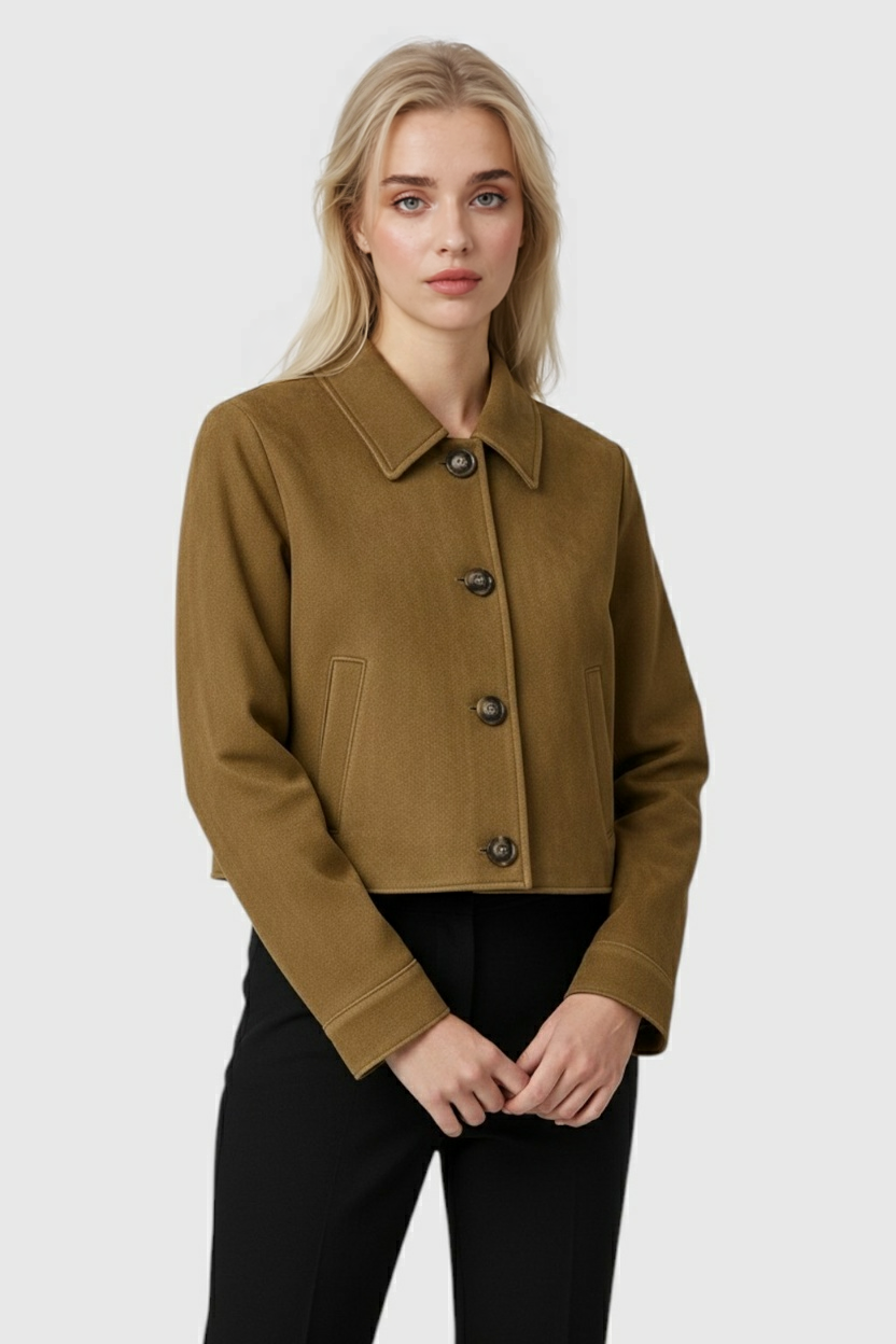 Nina | Casual Long Sleeve Jacket - ginlerie 1