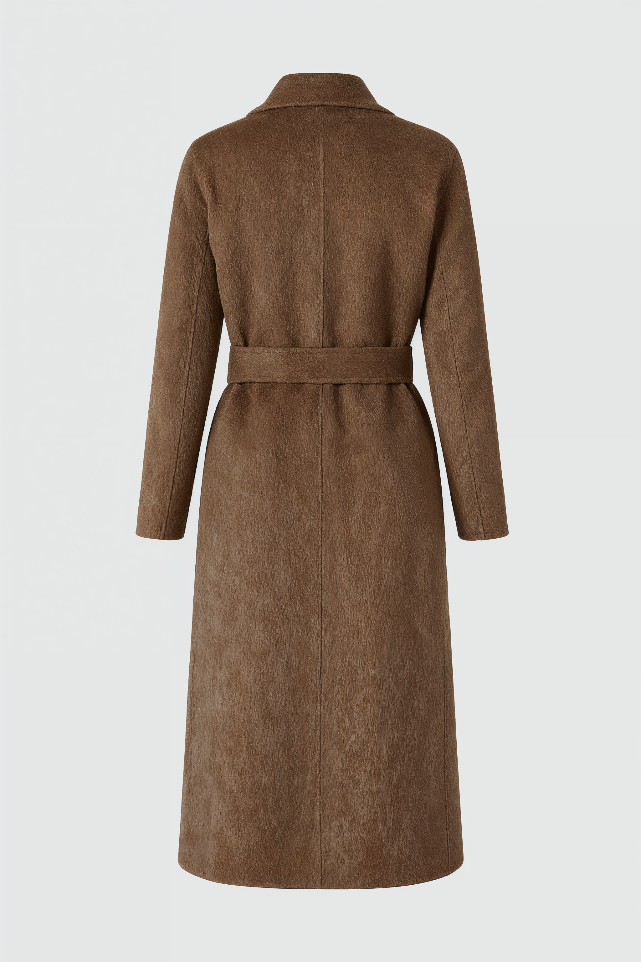 Nina | Chic Brown Overcoat - ginlerie 3
