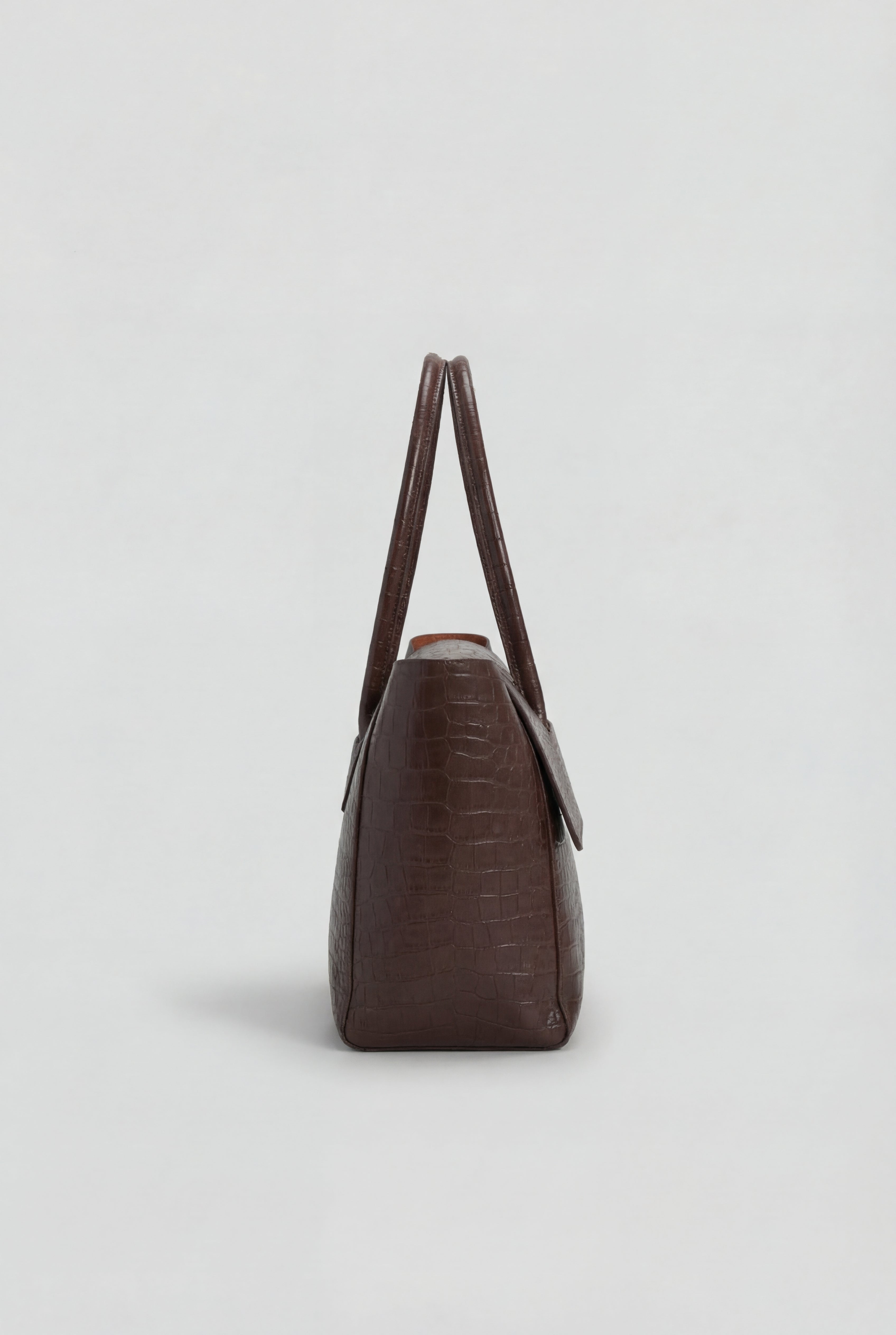 Nina | Crocodile Pattern Handbag - ginlerie 5