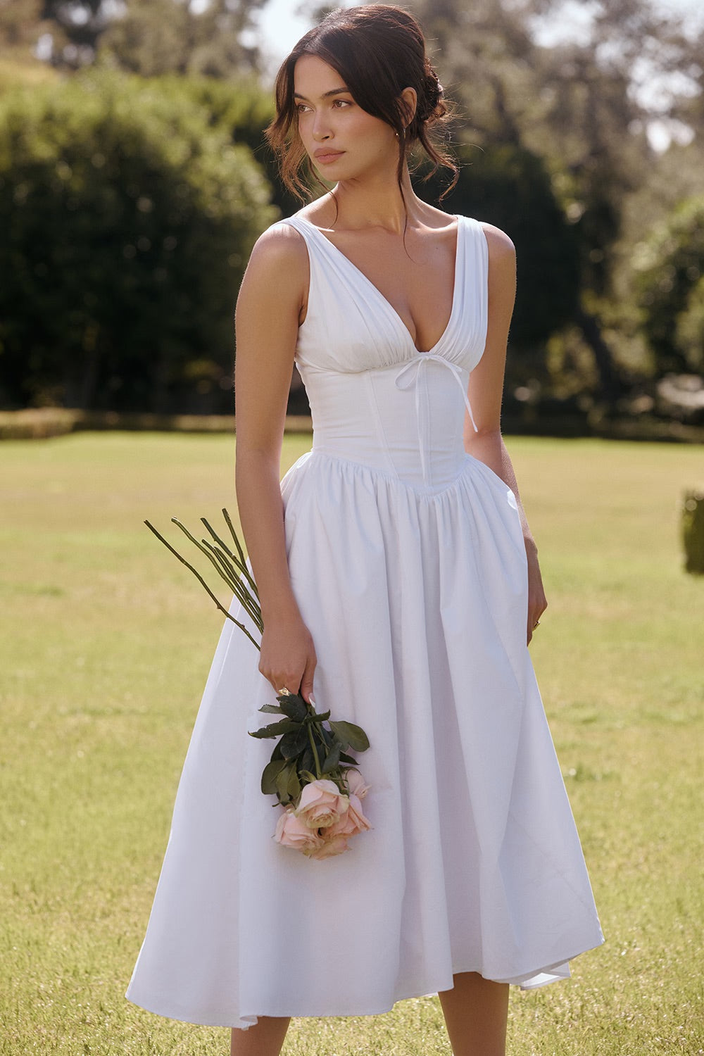 Nina | Elegant Midi Dress - ginlerie 3