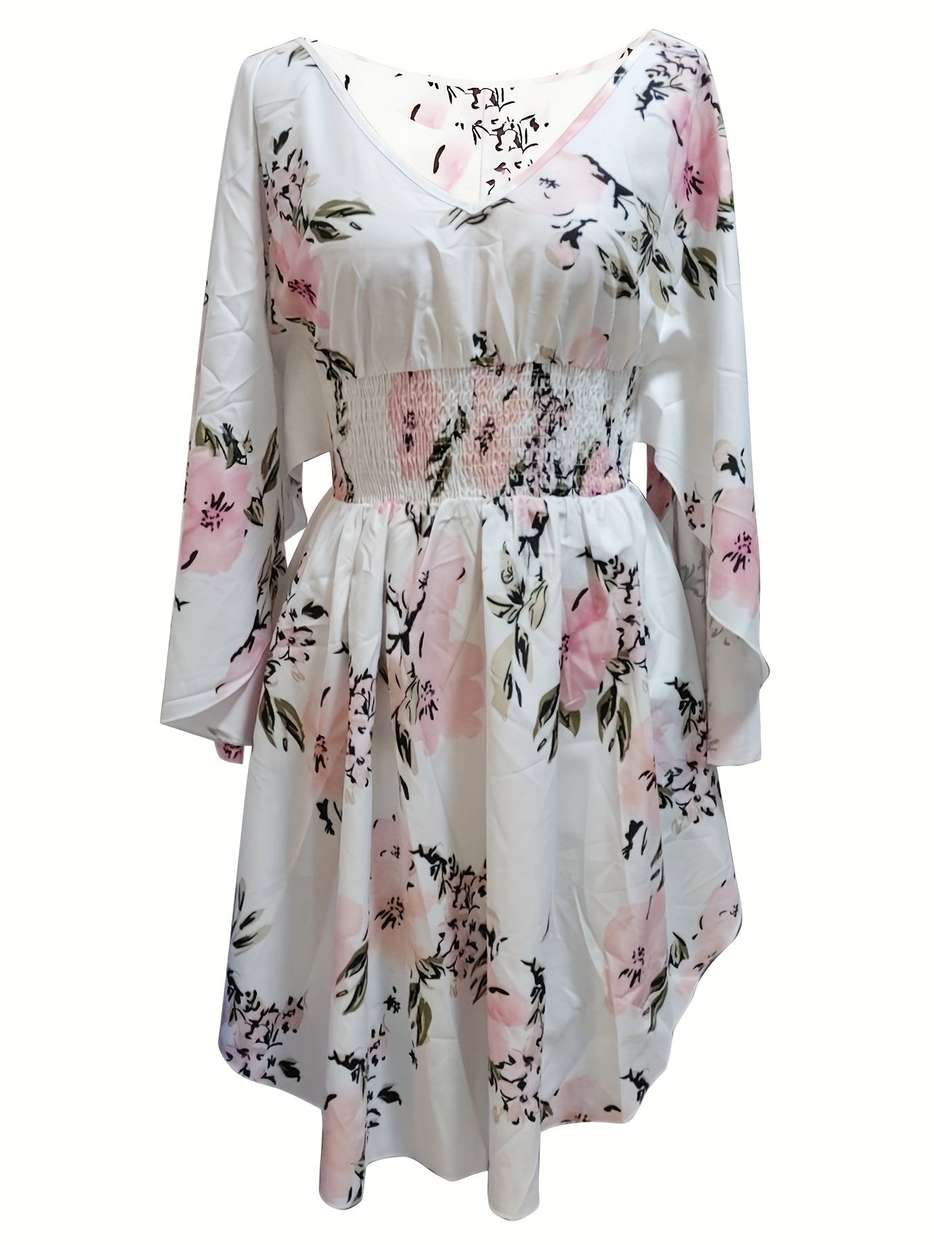 Nina | Floral Print Dress - ginlerie 1