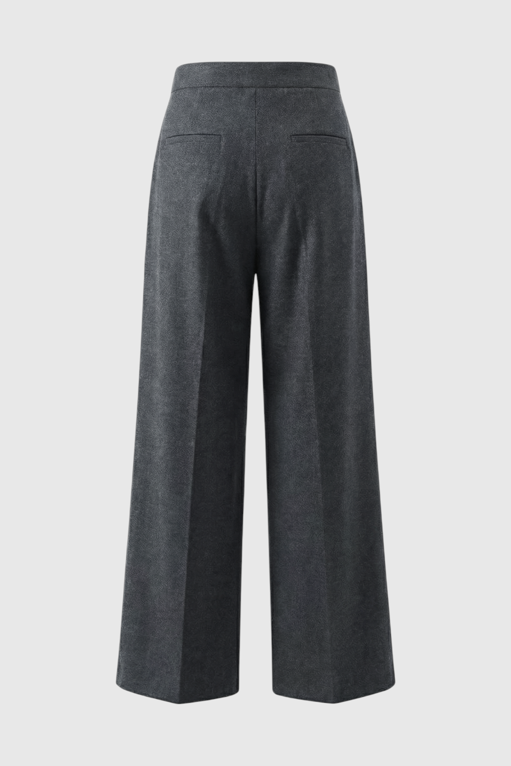 Nina | High-Waisted Gray Pants - ginlerie 4