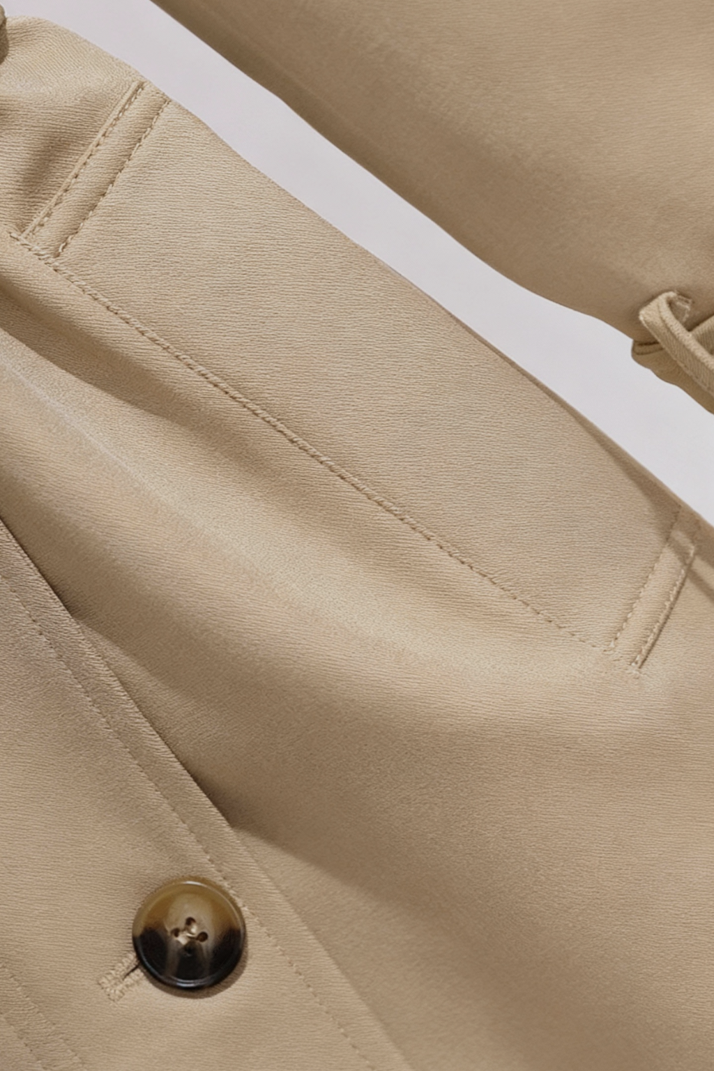 Nina | Khaki Trench Coat - ginlerie 6
