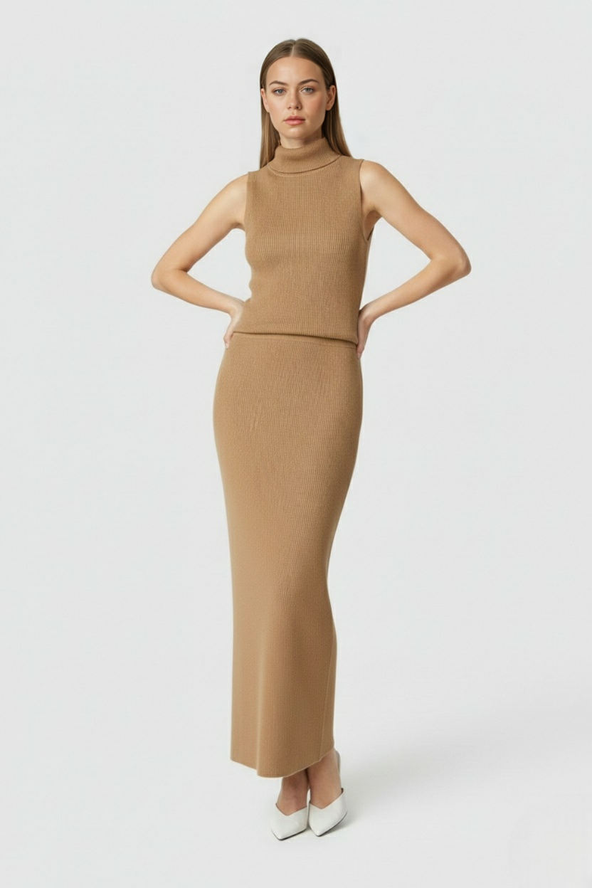 Nina | Knit Skirt Set - ginlerie 2