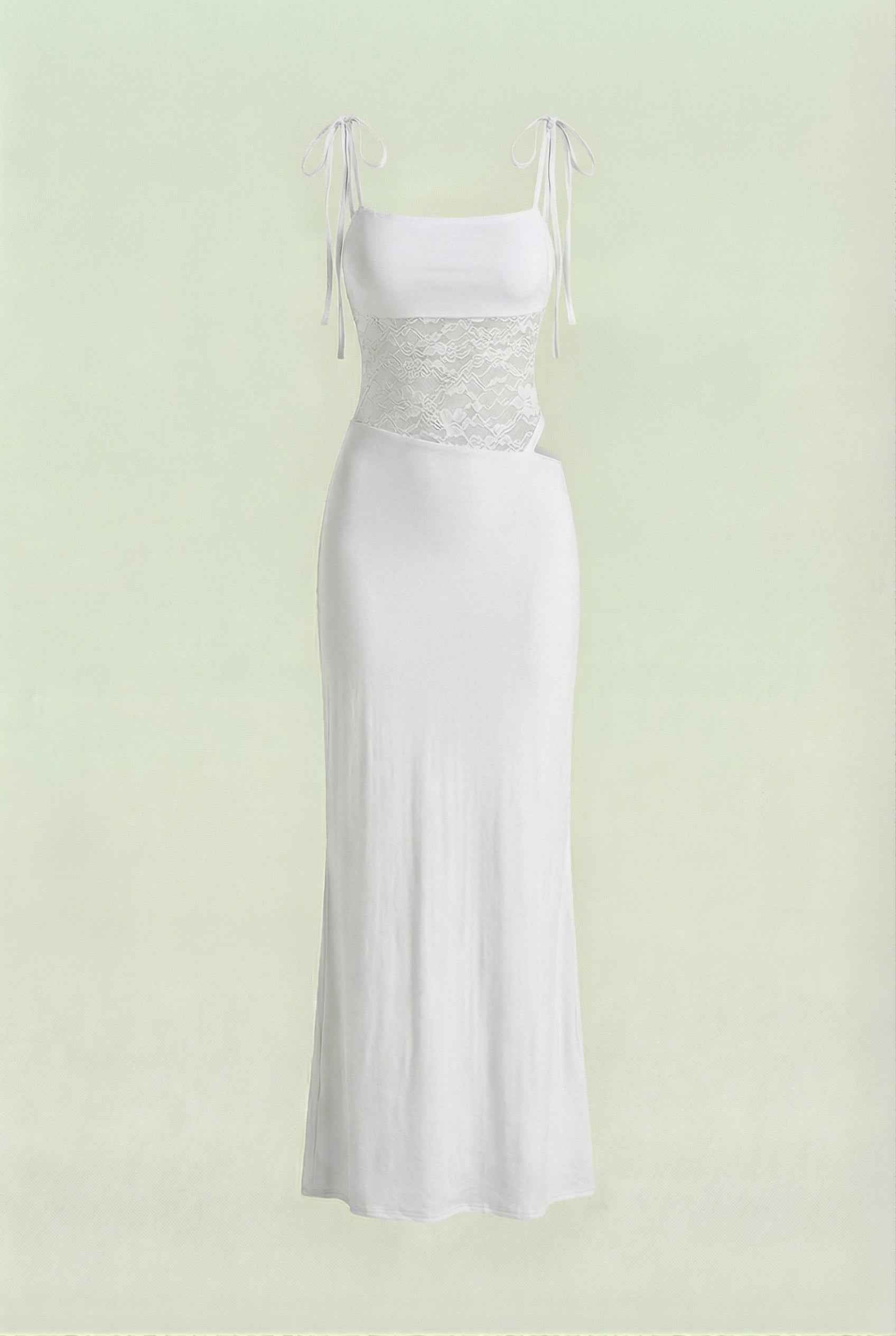 Nina | Lace Evening Gown - ginlerie 0