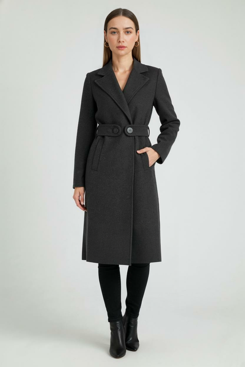 Nina | Mid-Length Winter Coat - ginlerie 2