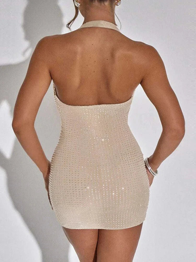 Nina | Sequin Bodycon Mini Dress - ginlerie 3