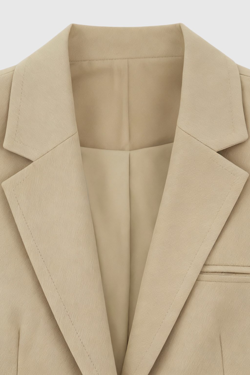 Nina | Slim Beige Blazer - ginlerie 4