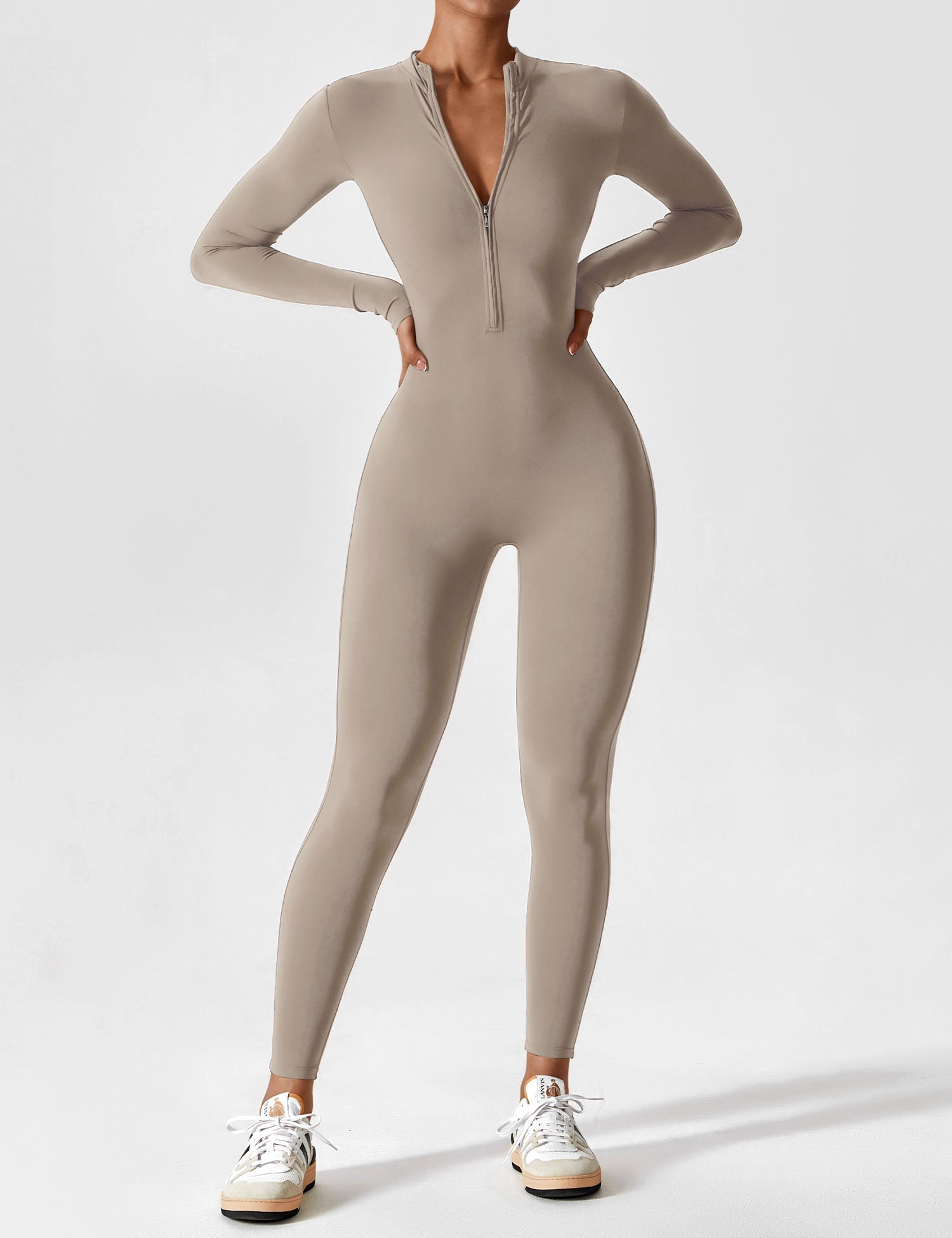 Nina | Summer Long Sleeve Zip Set - ginlerie 14