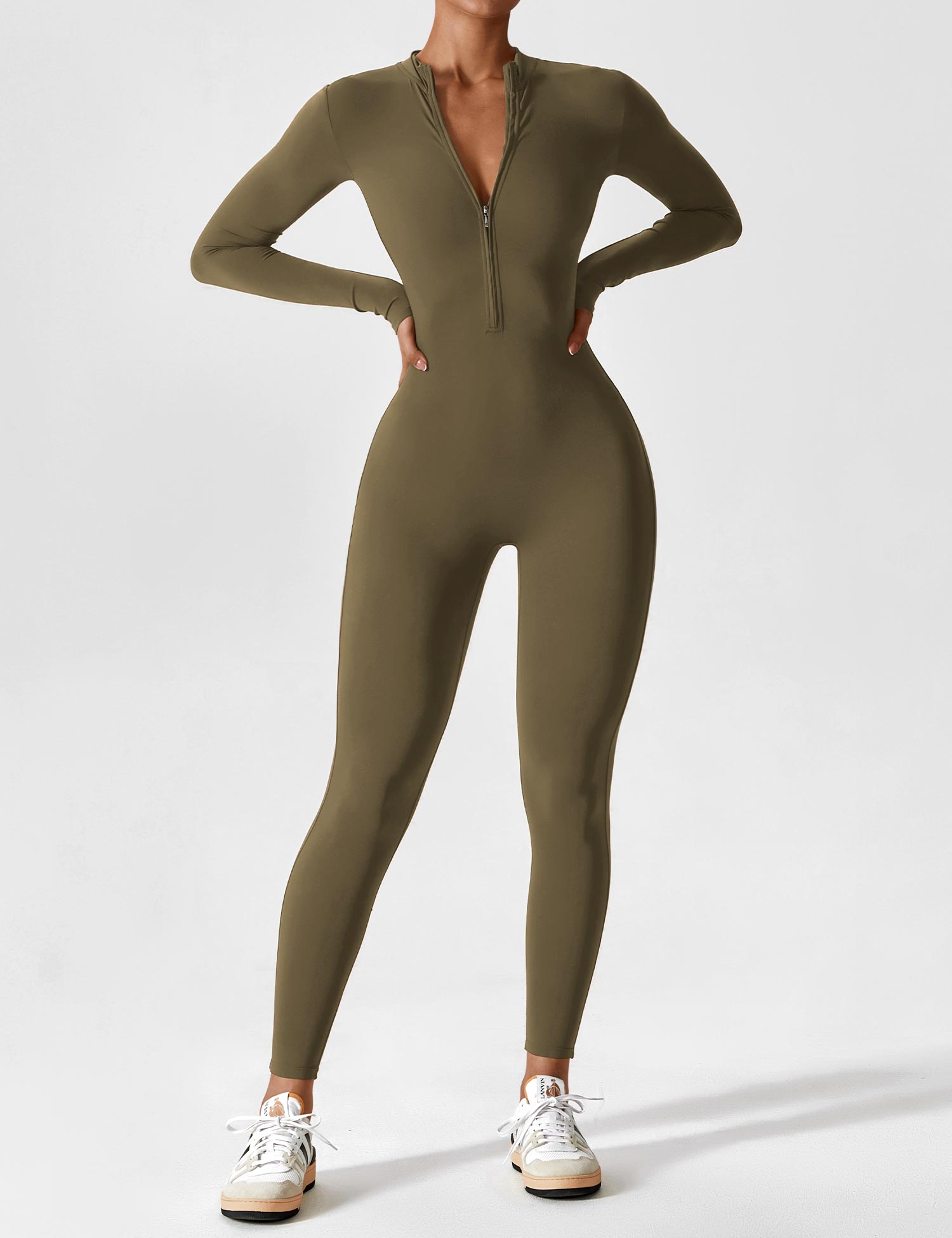 Nina | Summer Long Sleeve Zip Set - ginlerie 18