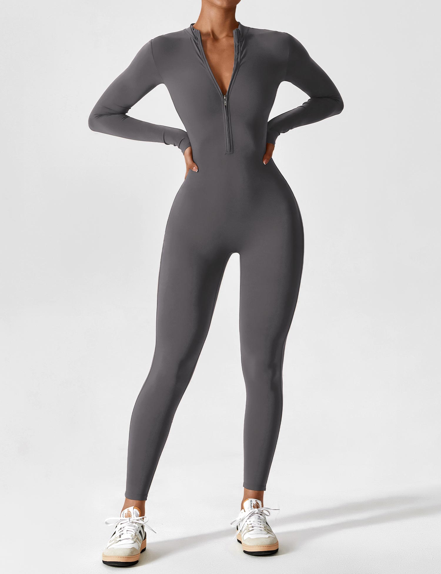 Nina | Summer Long Sleeve Zip Set - ginlerie 24