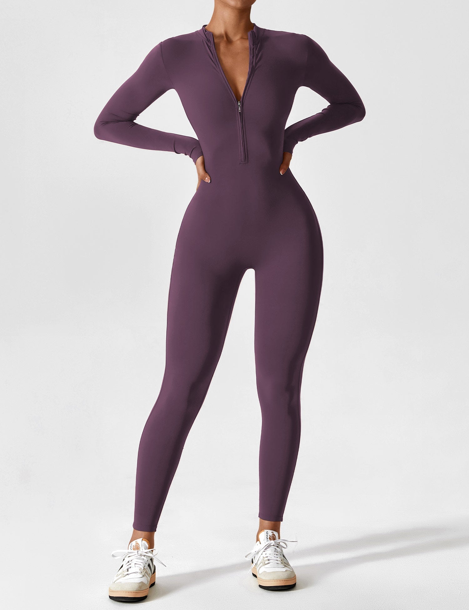 Nina | Summer Long Sleeve Zip Set - ginlerie 9