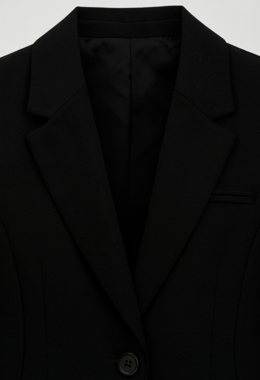 Nina | Tailored Black Blazer - ginlerie 4