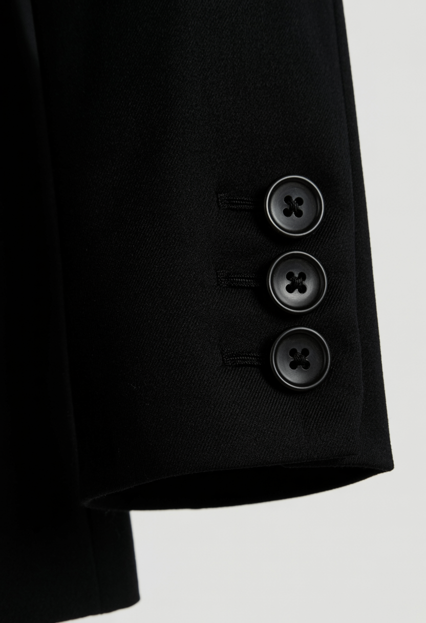 Nina | Tailored Black Blazer - ginlerie 6