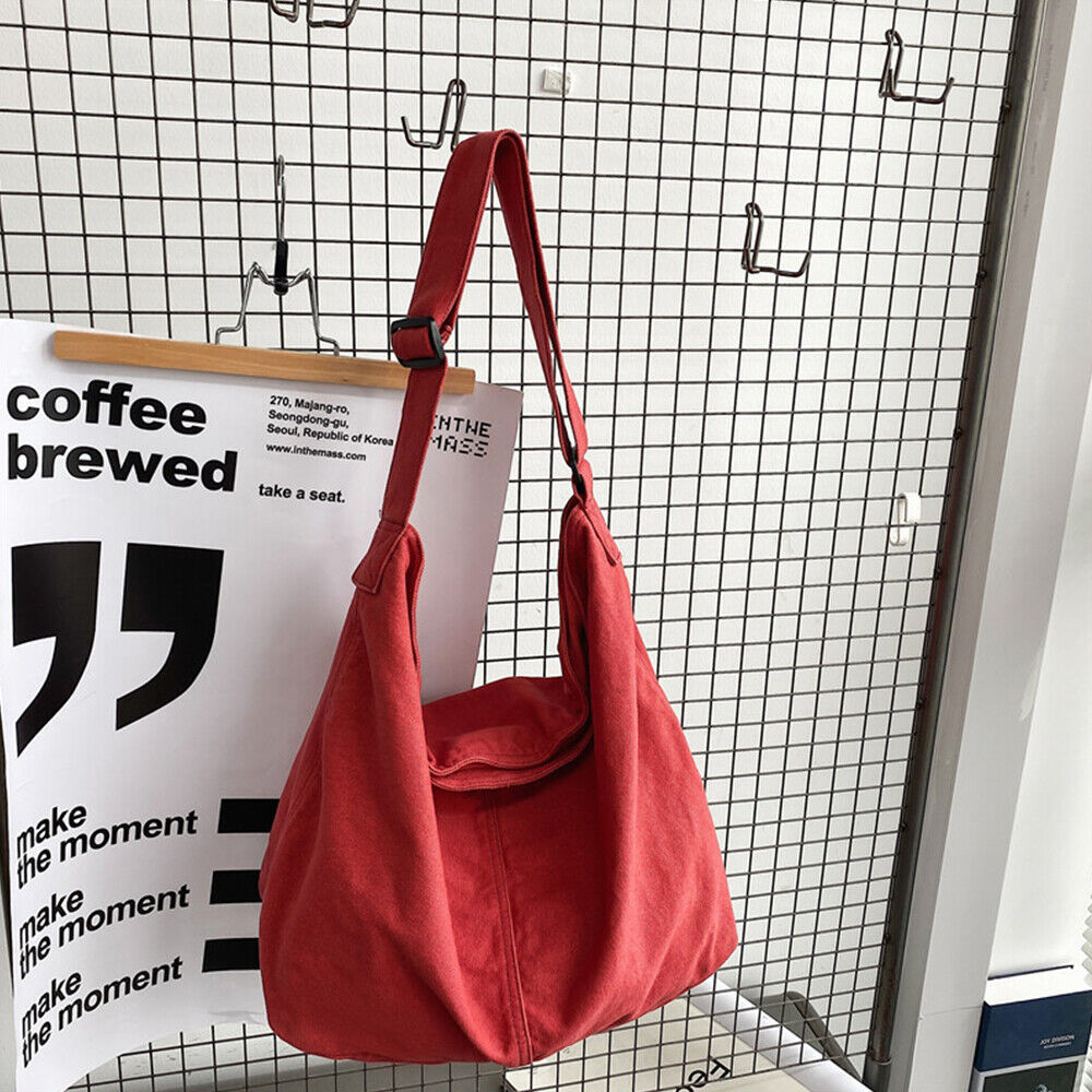 Noa | Oversized Canvas Shoulder Bag - ginlerie 2