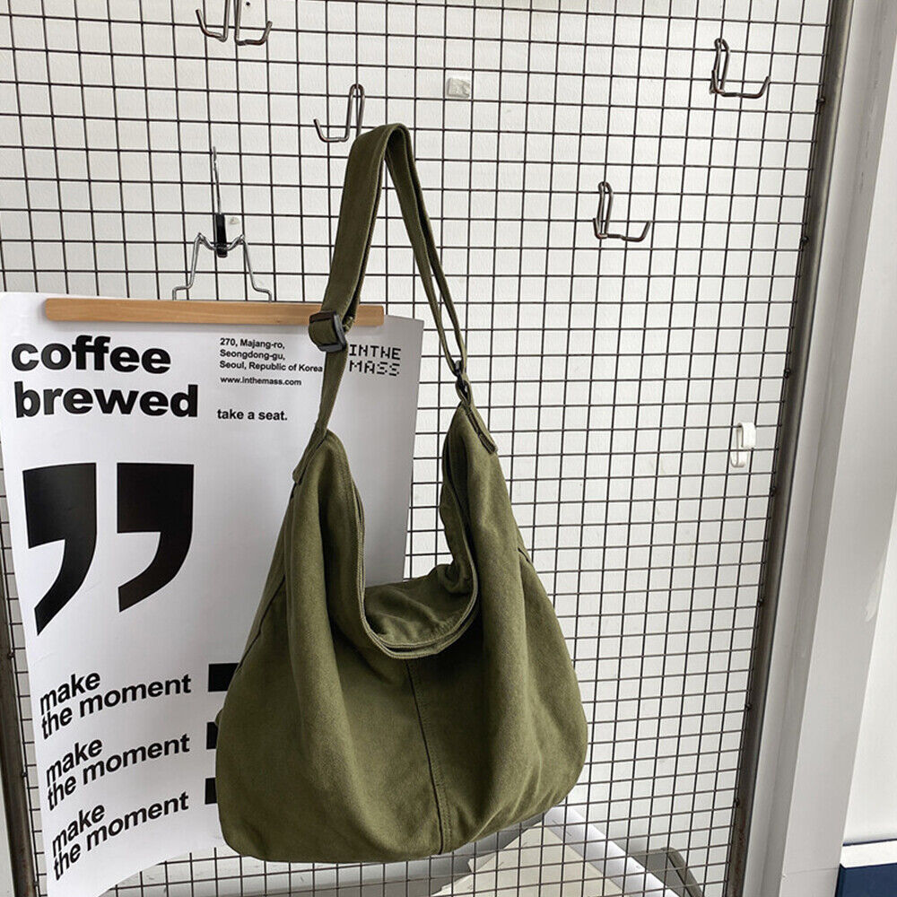 Noa | Oversized Canvas Shoulder Bag - ginlerie 5