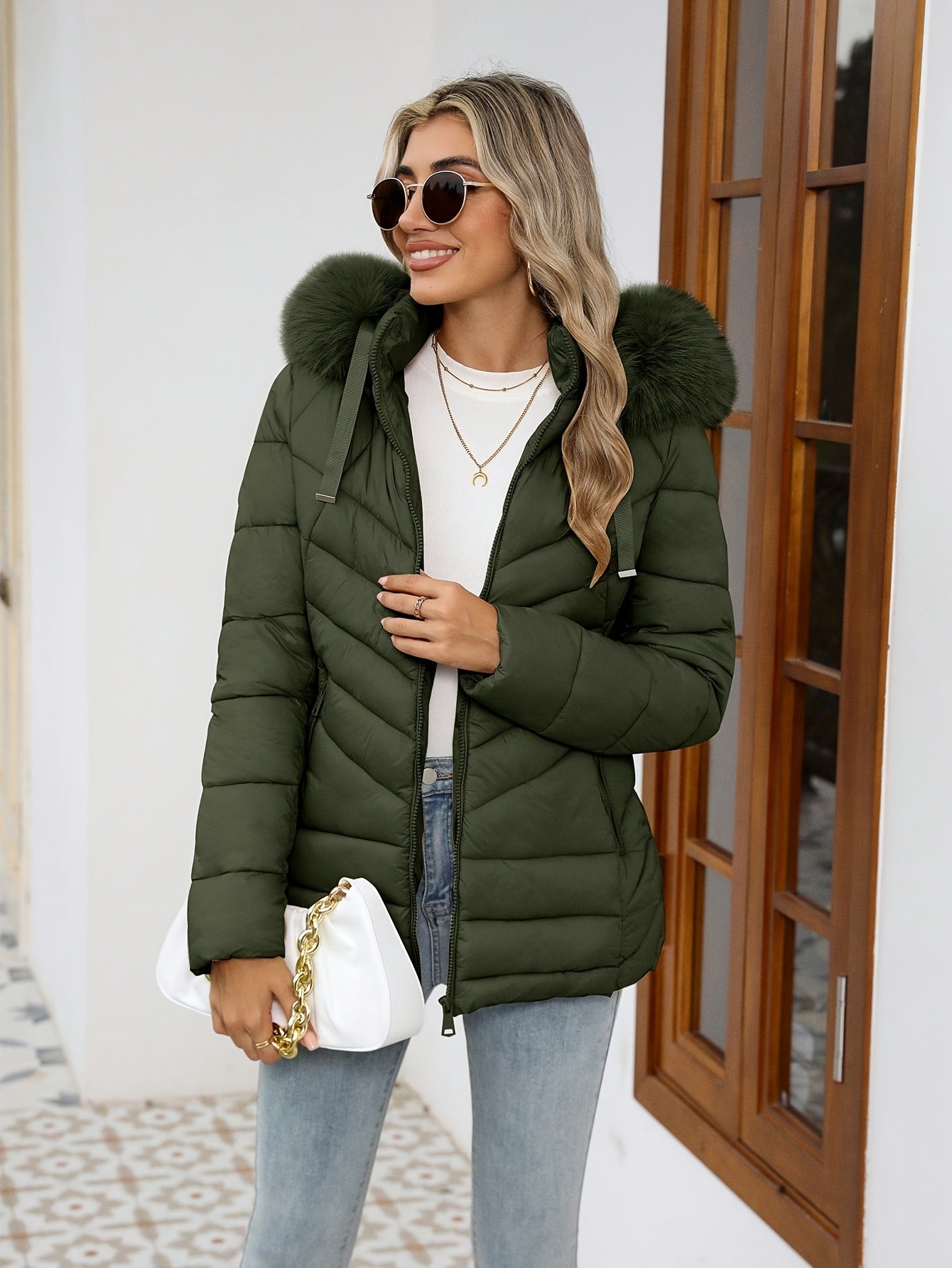 Ruby | Quilted Puffer Jacket - ginlerie 7