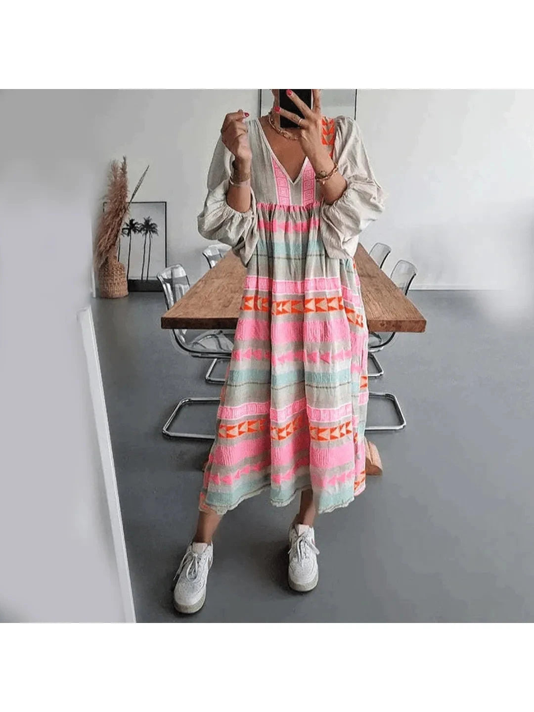 Sabrina | Boho Dress - ginlerie 0