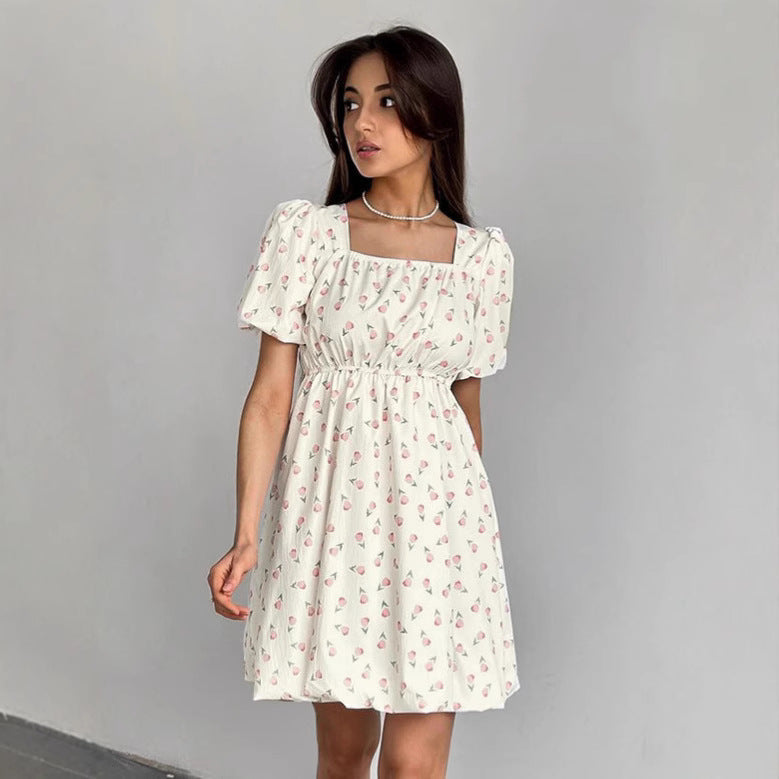 Seraphina | Floral Mini Dress - ginlerie 3