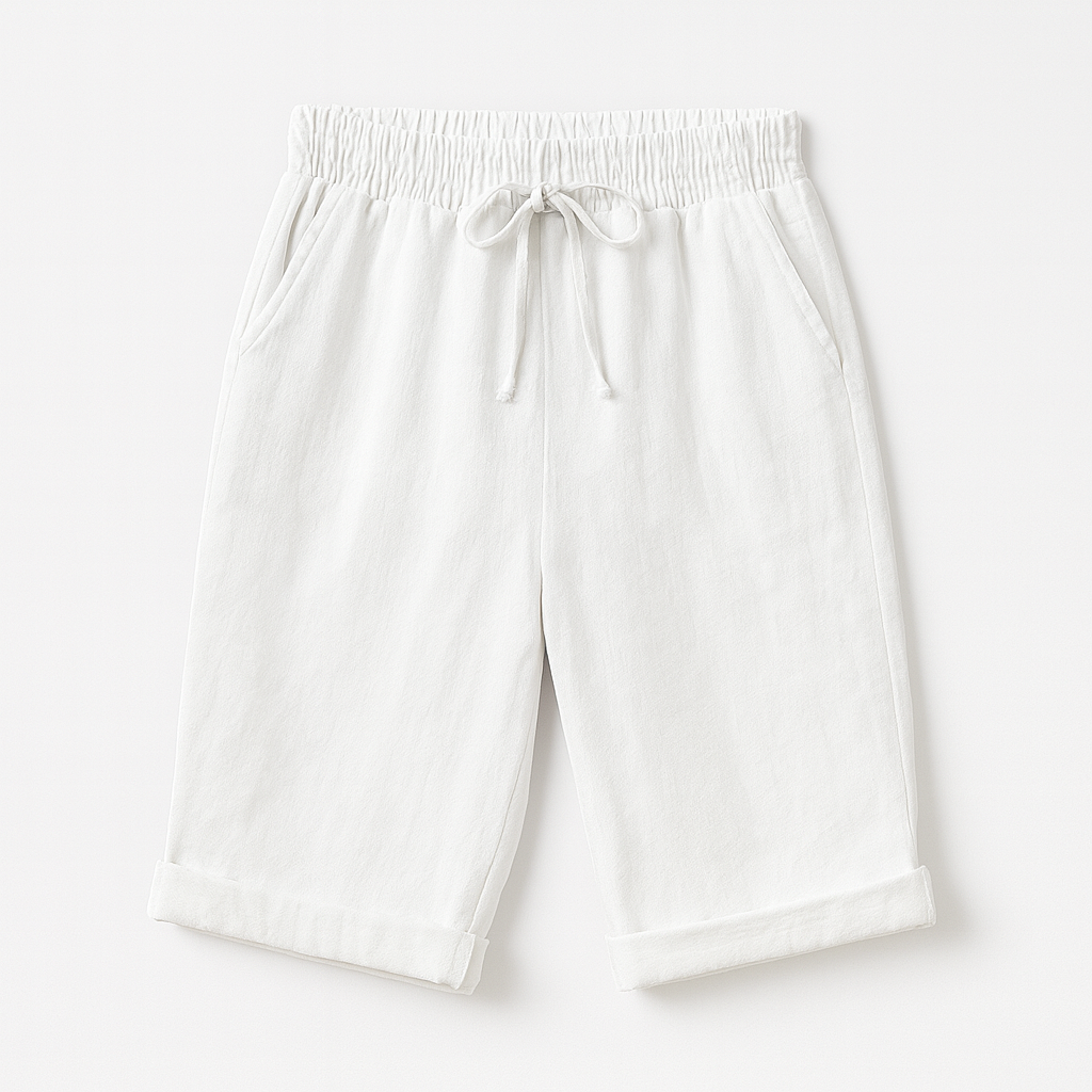 Serena | Relaxed Capri Trousers - ginlerie 4