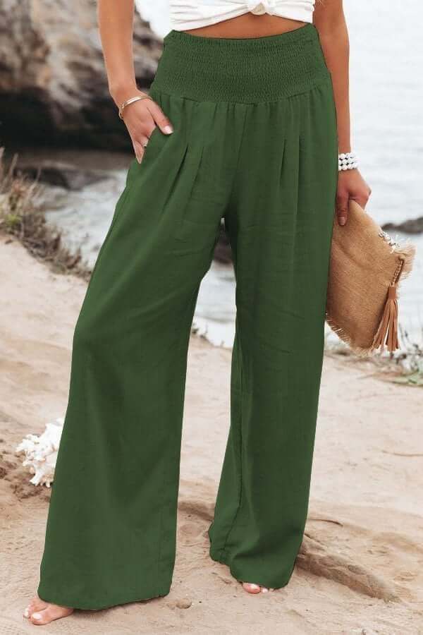Serena | Wide Leg Trousers - ginlerie 2