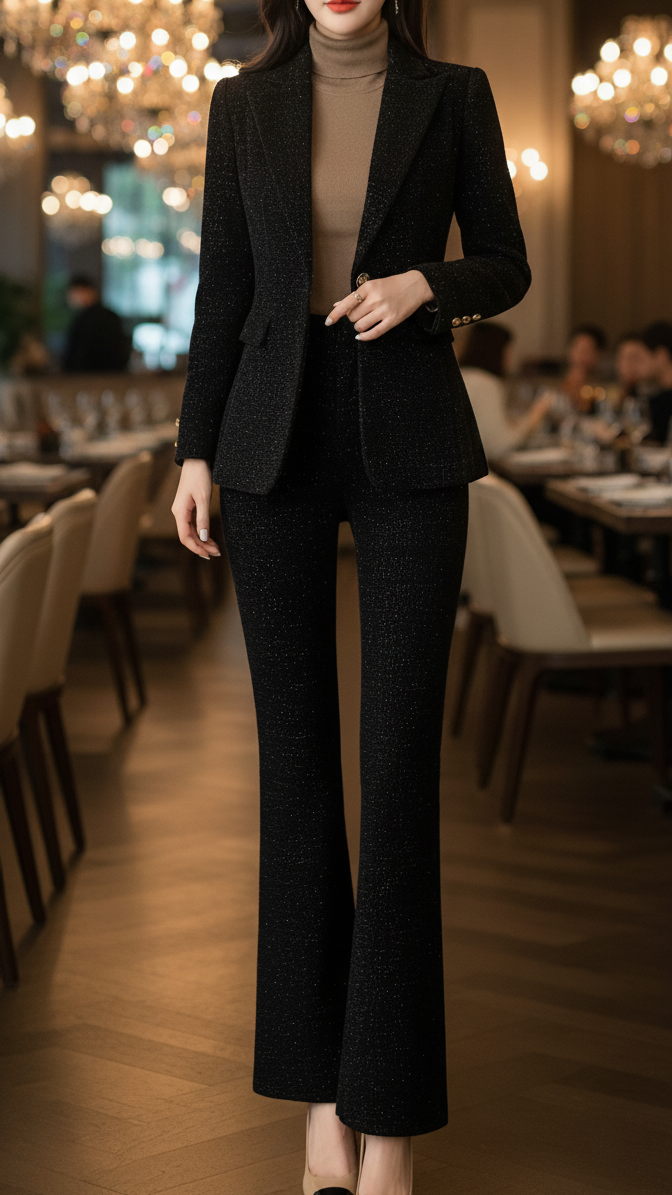 Sienna | Double Breasted Suit - ginlerie 0
