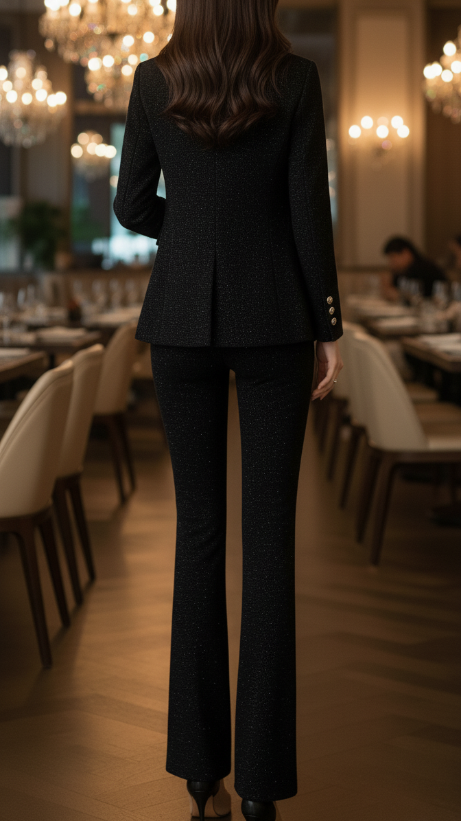 Sienna | Double Breasted Suit - ginlerie 2