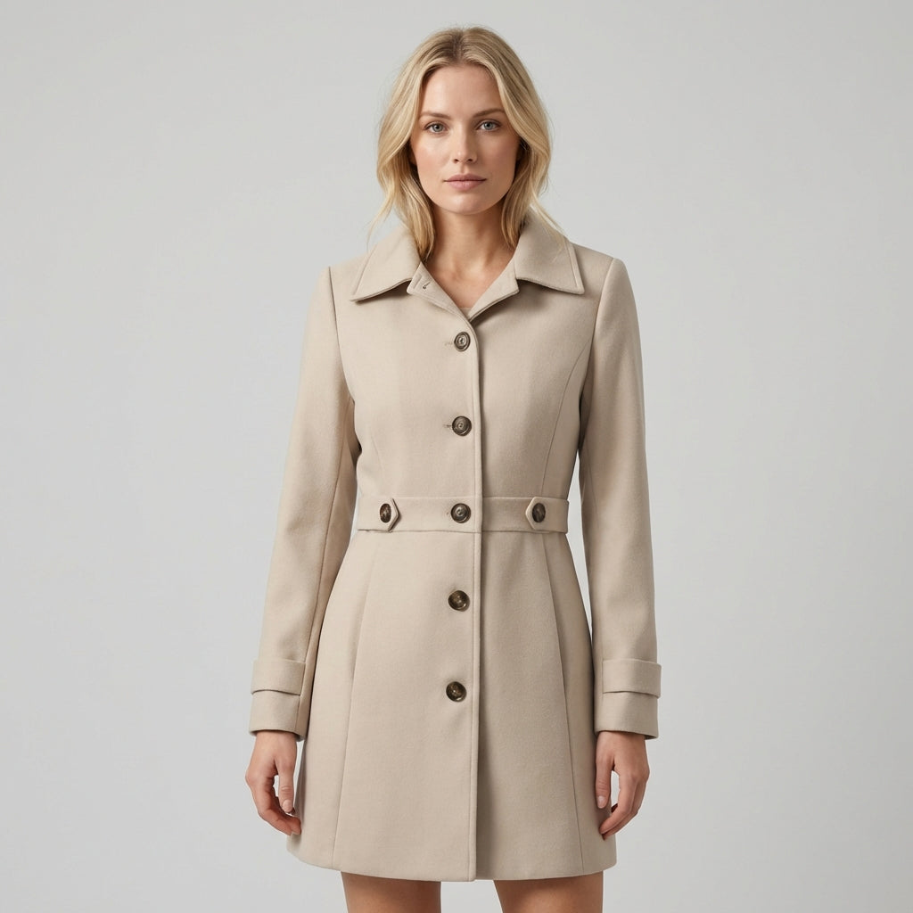 Sienna | Tailored Winter Coat - ginlerie 1