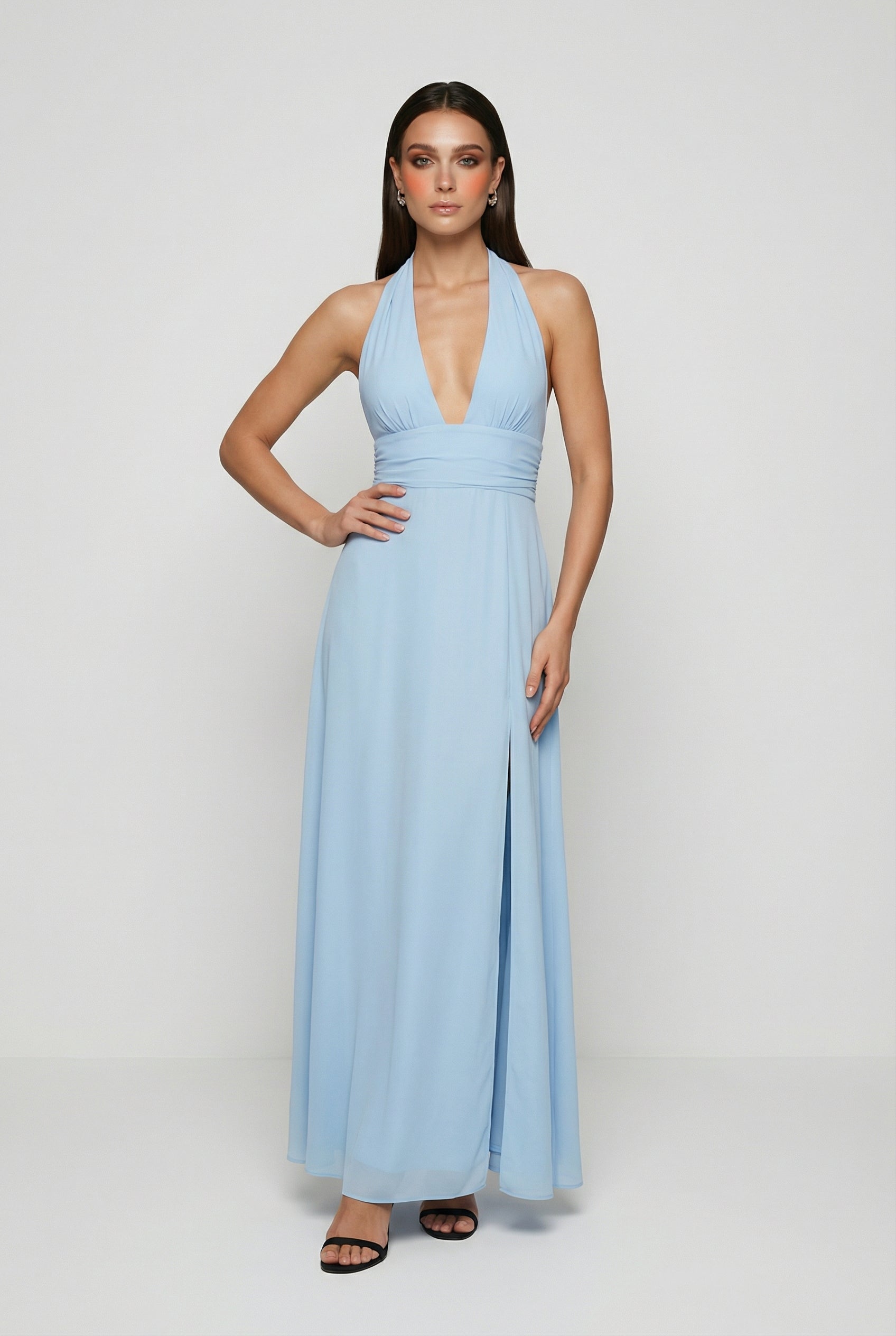 Sophia | Backless Maxi Dress - ginlerie 2