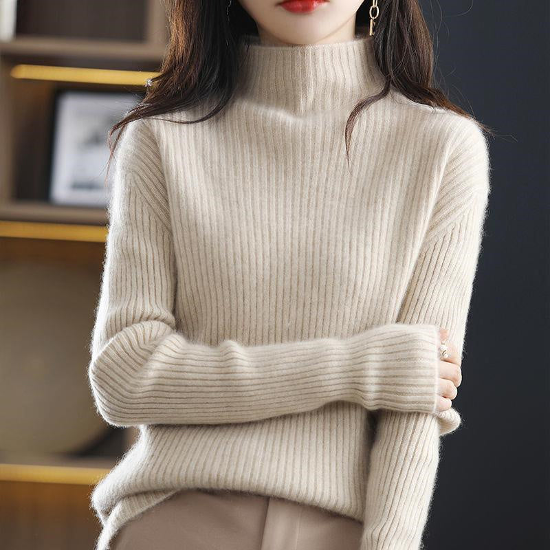 Sophia | Striped Knit Sweater - ginlerie 2