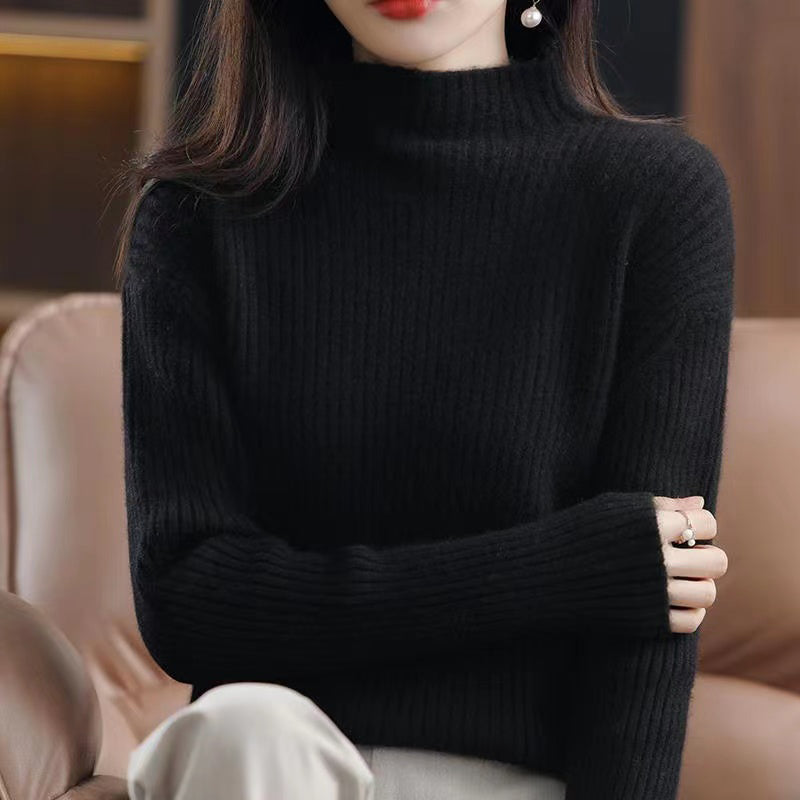 Sophia | Striped Knit Sweater - ginlerie 3